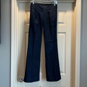 Vintage Banana Republic wide leg jean